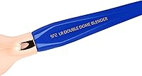 Bdellium Tools Professional Makeup Brush - Golden Triangle 972 Large Rounded Double Dome Blender - Blue — image 8