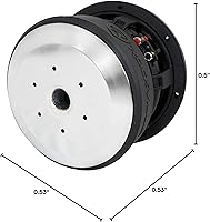 Rockville Punisher 10D2 10″ 5000W Dual 2-Ohm Car Subwoofer — image 10