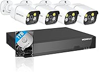 WESECUU Poe Security Camera System 4K, 4-Camera Set — image 1