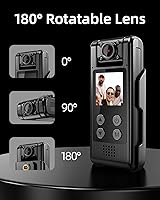 VIDCASTIVE L10 4K WiFi Body Camera with 64GB Memory Card — image 3