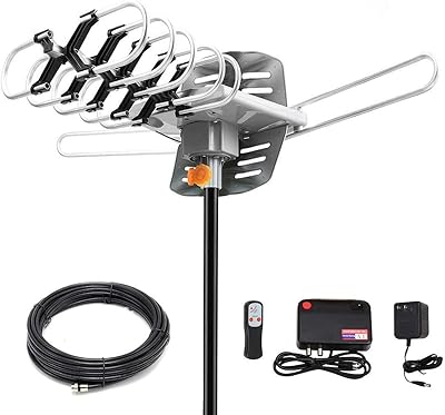 FOEVER 2025 Digital HD TV Antenna 150-Mile Outdoor
