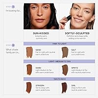 Saie Dew Bronze Hydrating Liquid Bronzer Stick - Sand (0.4 oz) — image 7