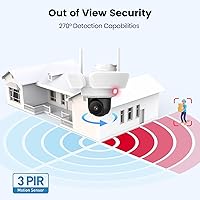 AOSU Floodlight Camera Wired 3K UHD — image 4