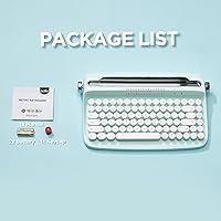 YUNZII B303 Wireless Typewriter Keyboard — image 9