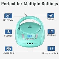 WIITHINK WTB-792 Portable CD Player Boombox — image 2