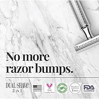 Dual-Shave 2-in-1 Acne Facial Wash + Medicated Shaving Cream 6oz — image 5