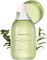 AROMATICA Awakening Body Oil Peppermint & Eucalyptus 3.38 fl. oz — image 1