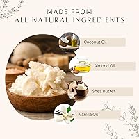 Red Rose Naturals Whipped Body Butter, Vanilla Almond, 8oz — image 5