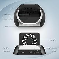 FIDECO M.2 NVMe to USB Adapter with Cooling Fan — image 7