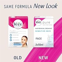 Veet Face Cream Kit Sensitive 2x50ml — image 2