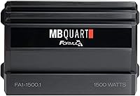 MB Quart FA1-1500.1 Mono Channel Car Audio Amplifier — image 2