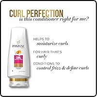 Pantene Pro-V Curly Hair Curl Perfection Moisturizing Conditioner, 12 Fl Oz (Pack of 2) — image 5