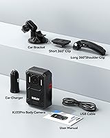 BOBLOV KJ23Pro 2K Body Camera 128GB — image 8