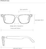 MNVOEQ T6 AI Bluetooth Translation Smart Glasses — image 9