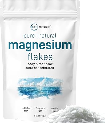 Micro Ingredients Magnesium Flakes 6lbs
