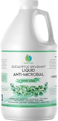 Plainly Earth AntiMicrobial Hand Soap 64 oz - Eucalyptus Spearmint