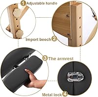 BestMassage Massage Table with Anti-Fatigue Mat — image 5