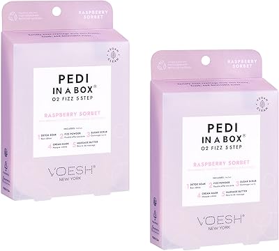 VOESH Pedi in a Box O2 Fizz Detoxifying Spa Pedicure