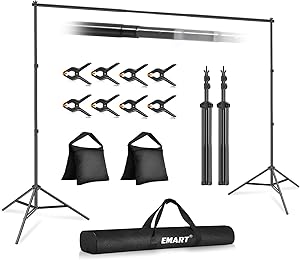 EMART 10x7ft Backdrop Stand Kit Review