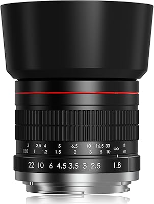 Lightdow 85mm f1.8 Portrait Lens for Nikon F-Mount Cameras