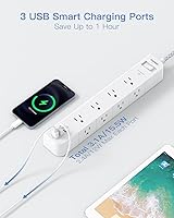 One Beat 15 ft Extension Cord with Power Strip Surge Protector — image 5