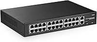 YuLinca F2602GP 24-Port PoE Switch with 2 Gigabit Uplinks — image 1