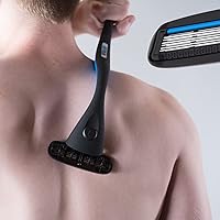 Metablade Back Shaver for Men - Long Handle with Ultra Wide Blades — image 1