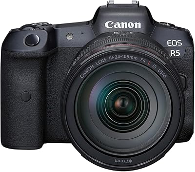 Canon EOS R5 Mirrorless Camera with RF 24-105mm F4 L IS USM Lens Kit