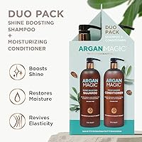 Argan Magic Shine Boosting Shampoo & Moisturizing Conditioner Duo 32oz — image 4