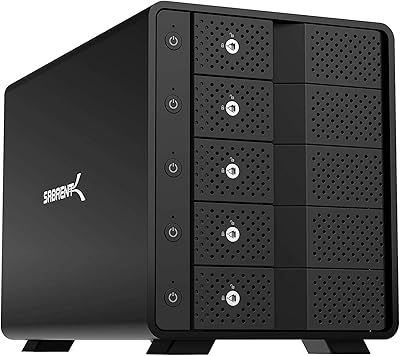 SABRENT 5-Bay USB 3.2 Gen 2 SATA Docking Station