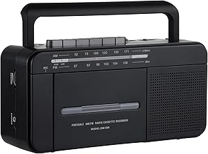 SEMIER Boombox MP3 Conversion Cassette Tape Player Recorder Review