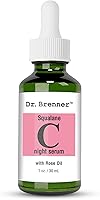 Dr. Brenner Vitamin C Serum Night Oil Treatment with Squalane and Rose Oil 1 oz. — image 1