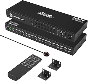 TESmart HSW1601A1U 16×1 HDMI Switch 4K@60Hz Review