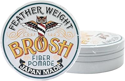 BROSH Feather Weight Fiber Pomade, 4 Oz