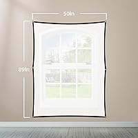 AODIOU 50″ x 89″ Holographic Rear Projection Screen — image 2