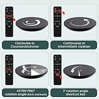 Flyrivergo 16.5-inch Motorized Photography Turntable — image 4