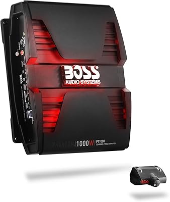 BOSS Audio Systems PT1000 2 Channel Car Amplifier