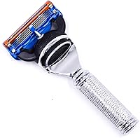 Parker Travel Fusion Safety Razor with Leather Sheath — image 4