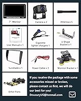 DOUXURY FHD 1080P Wireless RV Backup Camera System — image 7