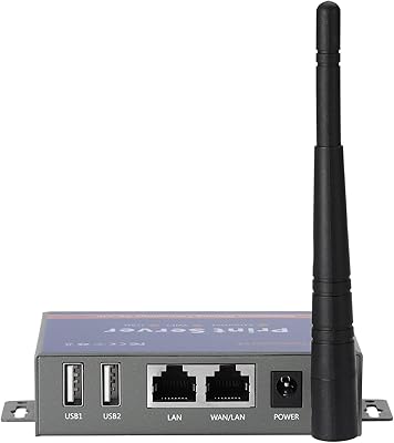 CHEECENT CR202 Wireless Print Server for USB Printers
