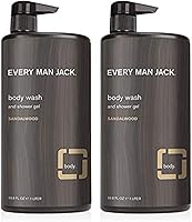 Every Man Jack Sandalwood Body Wash 2-Pack — image 1