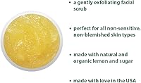 RAYA Lemon Sugar Facial Scrub 2.33oz — image 3