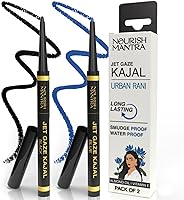 NOURISH MANTRA Jet Gaze Kajal Urban Rani - Black & Blue — image 1