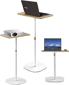 Hocoder Mobile Standing Desk HC-004-01-White Review