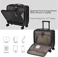 TydeCkare 16″ Carry-on Luggage with 2 Laptop Compartments — image 4
