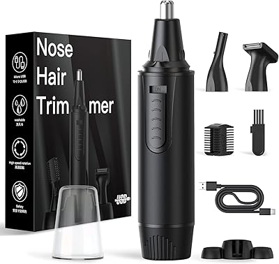 XOOMRSCP Rechargeable Ear & Nose Hair Trimmer