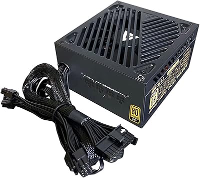 Apevia ATX-GX650W Galaxy 650W 80+ Gold Certified Semi-Modular Gaming Power Supply