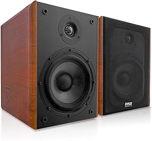 Pyle PHQBS62 6.5″ Home Wooden Bookshelf Speakers Review