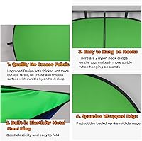 BiZiSOFON 2-in-1 Green & Blue Screen Backdrop 39.4″ x 59.1″ — image 5