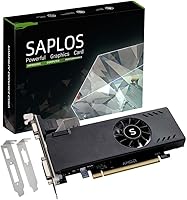 SAPLOS Radeon RX 550 Low Profile Graphics Card 4GB GDDR5 — image 1